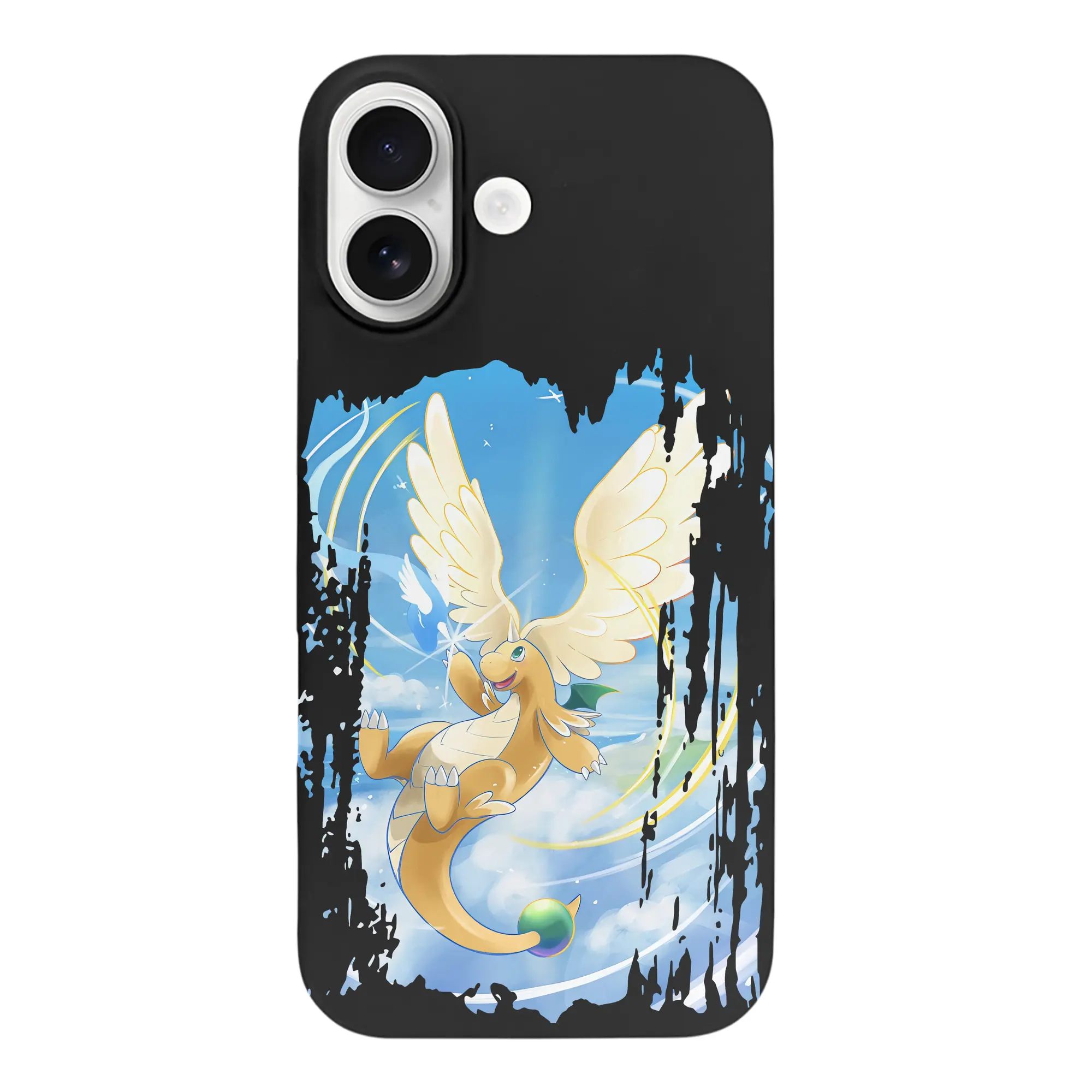 ポケモン グッズ,カイリュー - iPhone 17 シリーズ シリコンケース 薄型 耐衝撃 指紋防止 ソフトタッチカバー 精密フィット 傷防止 保護ケース iPhone 17/17 Air/17 Pro/17 Pro Max 対応